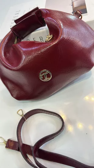 Bordo Rugan Mıktantıslı Çanta