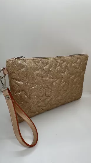 Rose Gold Yıldız Detaylı Çanta