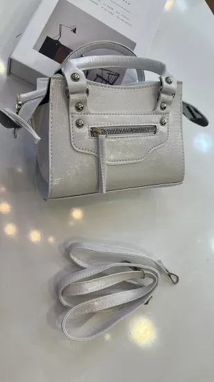 Beyaz Monika Model Çanta 