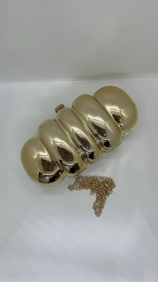 Gold Metal Çanta