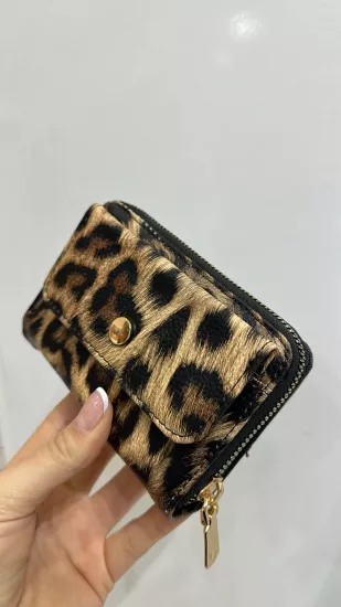 Leoparlı Küçük Cüzdan 