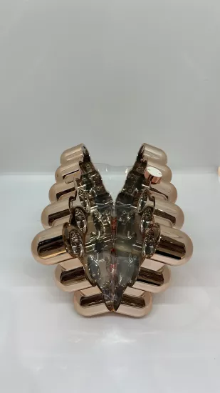 Rose Gold Balonlu Metal Çanta