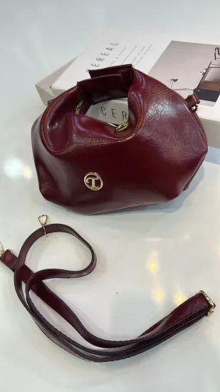 Bordo Rugan Mıktantıslı Çanta