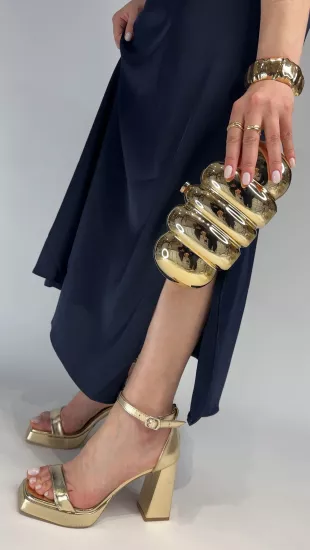 Gold Tek Bantlı Platform 