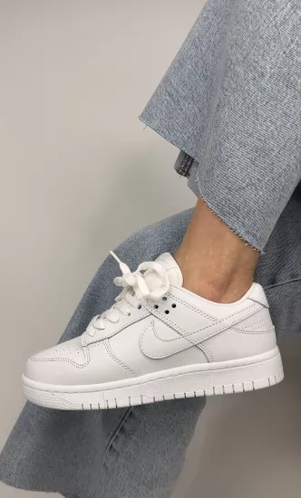 Beyaz Dunk Spor Ayakkabı