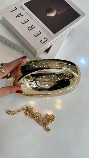 Gold Metal Çanta