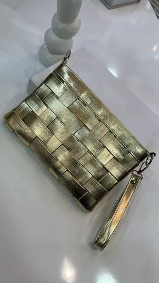 Gold Sepet Desenli Çanta 