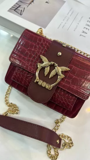 Bordo Rugan Çanta