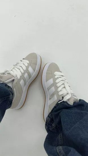 Krem Campu.s Spor Ayakkabı