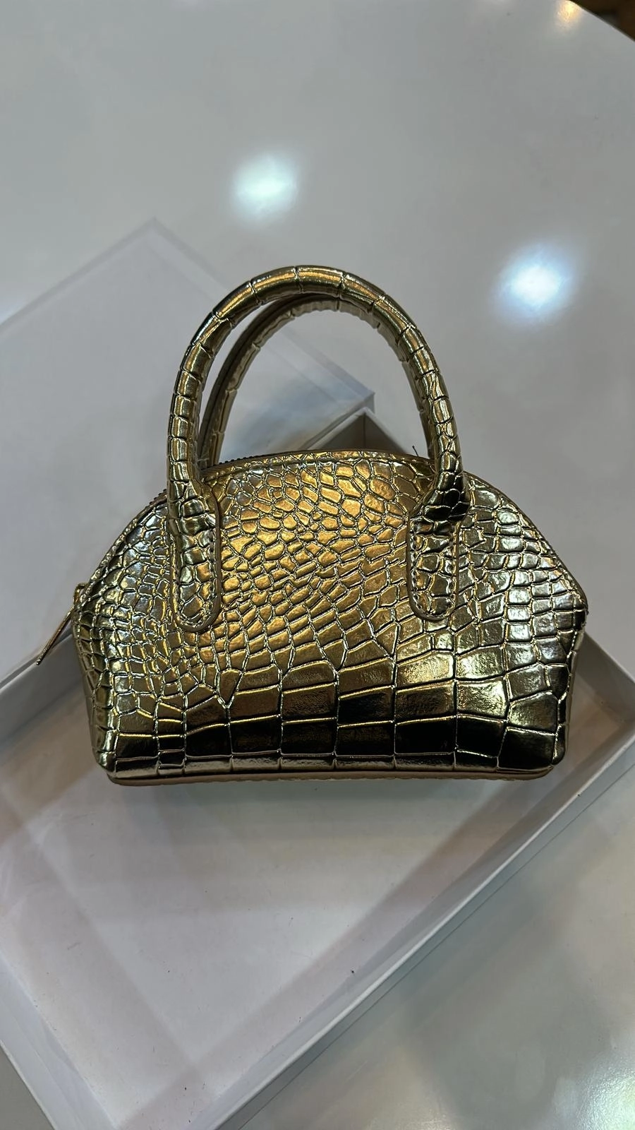 Gold Mini Çanta 
