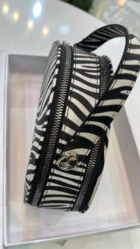 Zebra Desenli Çanta 