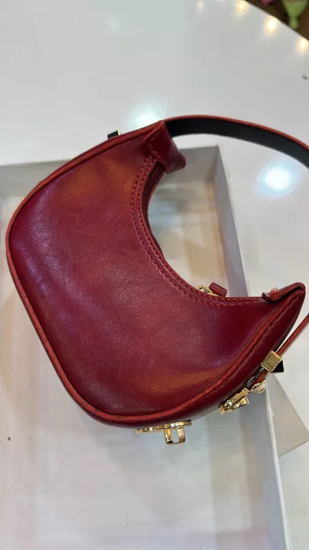 Bordo Mini Çanta 
