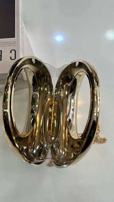 Gold Metal Çanta 